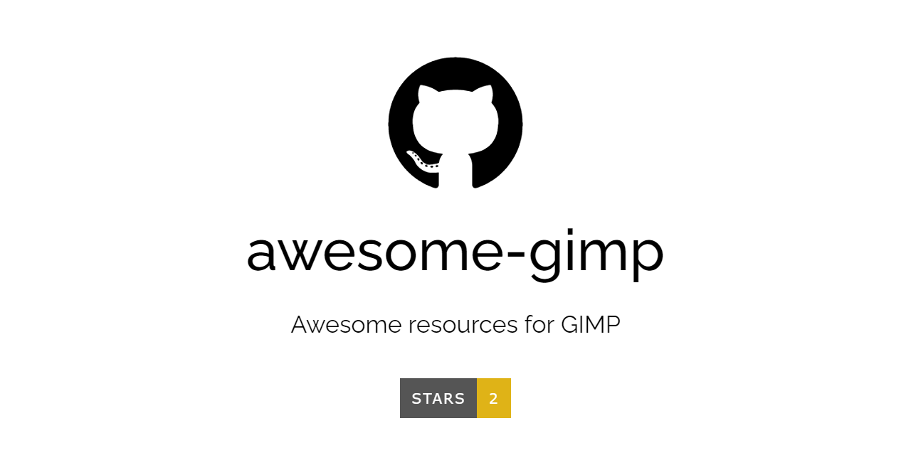 GitHub marekpistorius/awesomegimp Awesome resources for GIMP