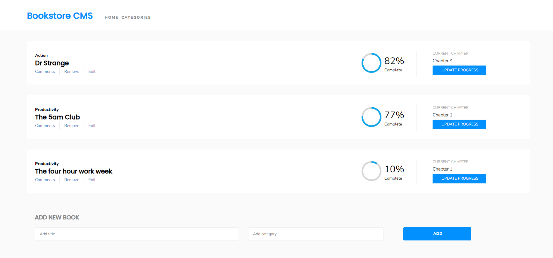 GitHub - charlesgobina/bookstore: Bookstore is a website that allows ...