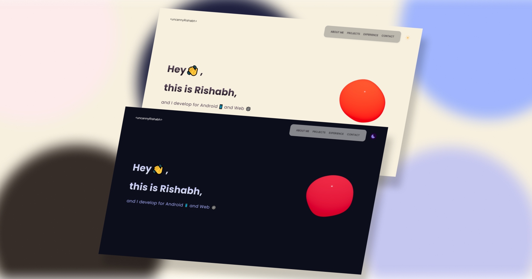 GitHub - uncannyRishabh/portfolio: Portfolio. · GitHub