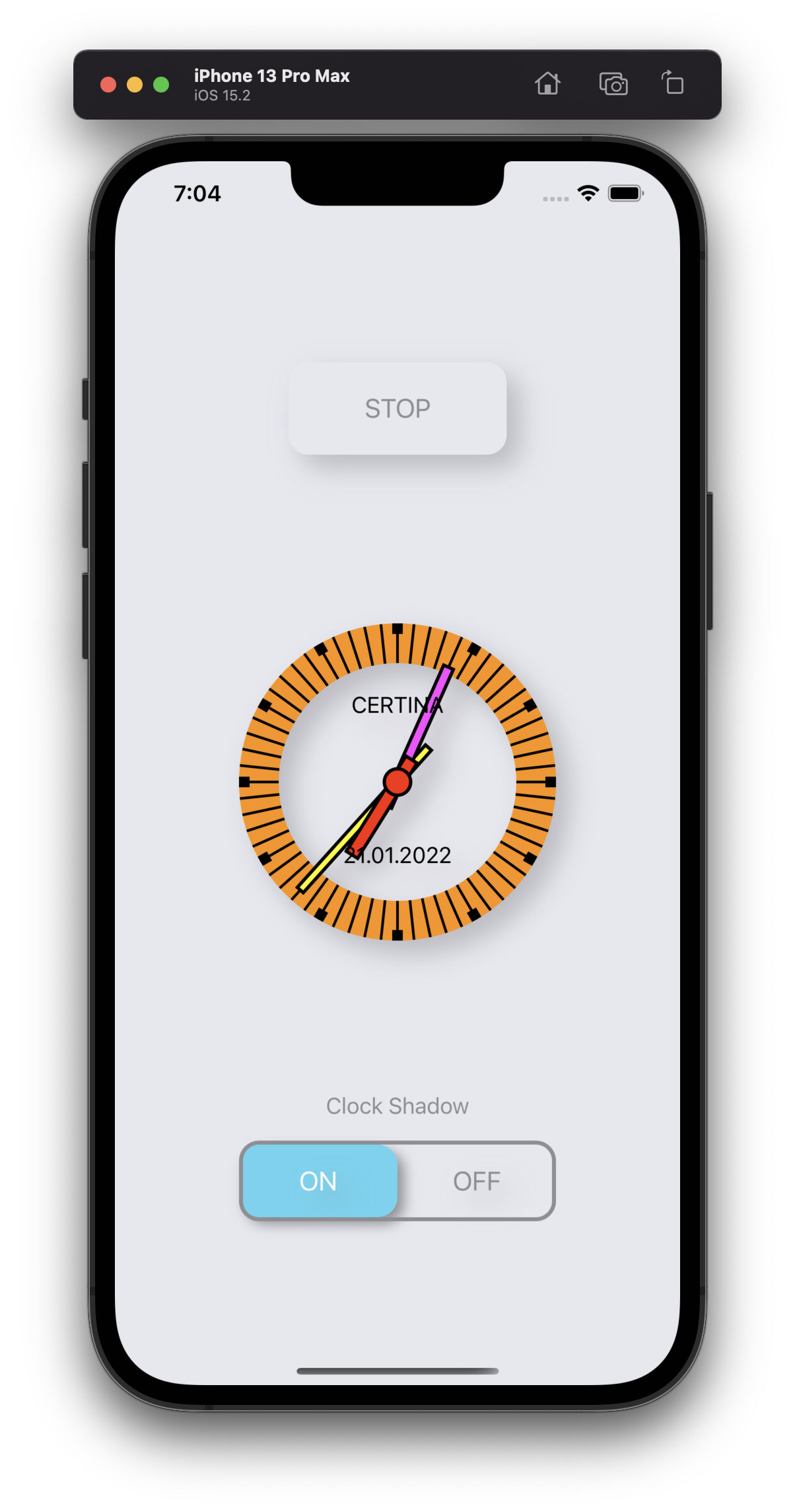 GitHub - xockey77/ClockView: Создание собственных UIView: стрелочные ...