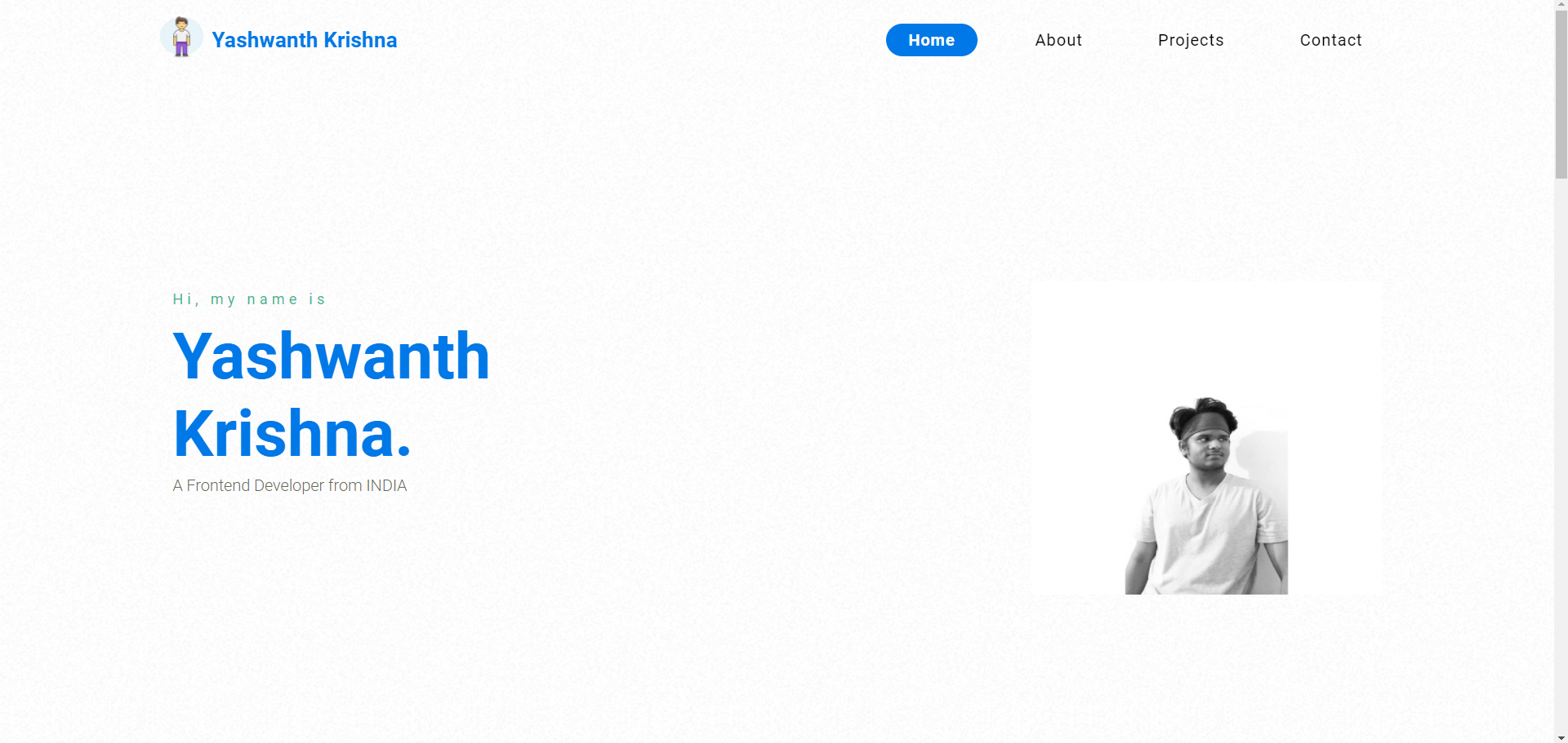 GitHub - Alone-Y154/Portfolio-Website: This is my first Portfolio website