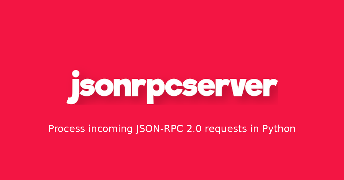 jsonrpcserver