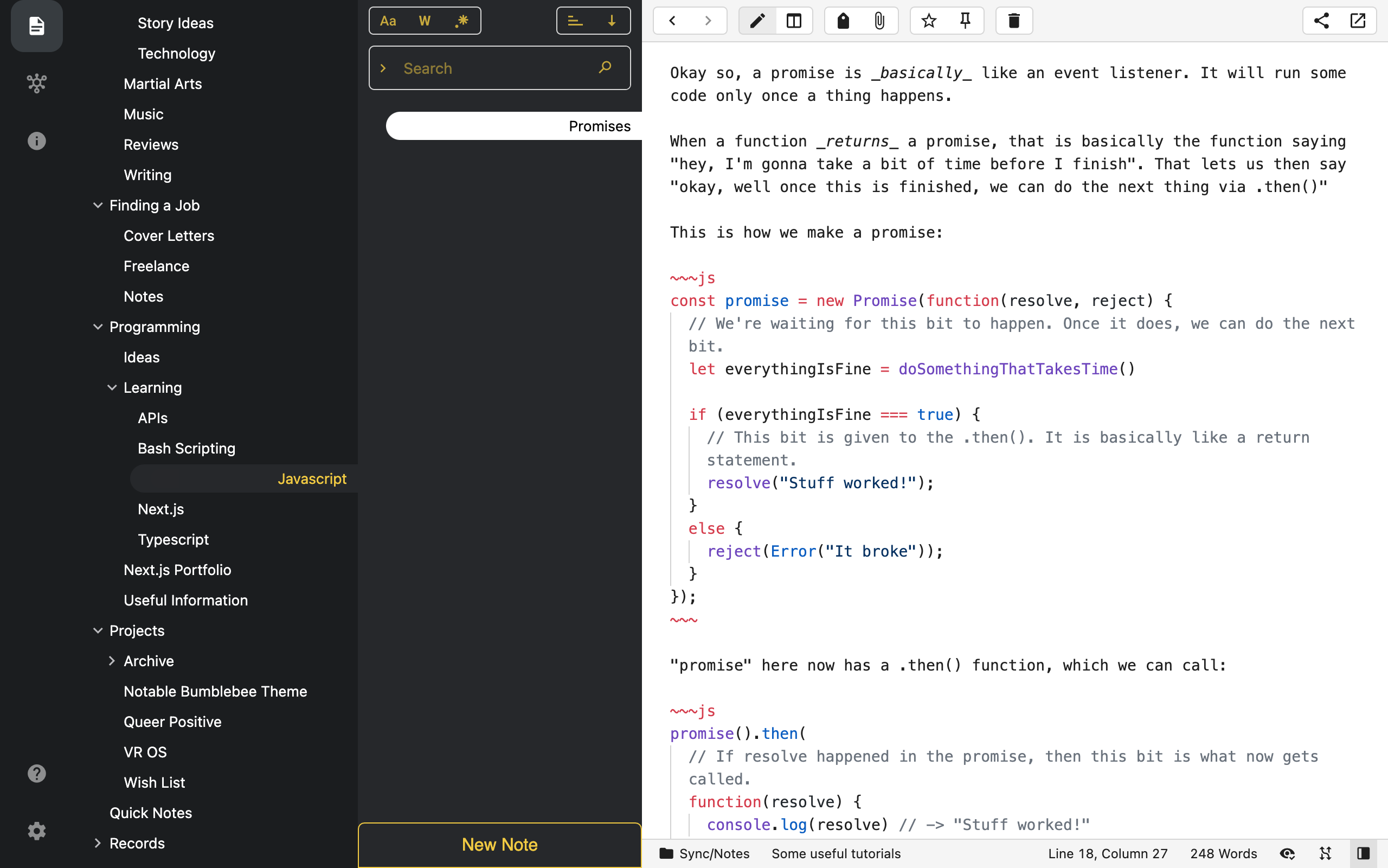 GitHub Serenacula/notablenewnotebutton Adds a New Note button to