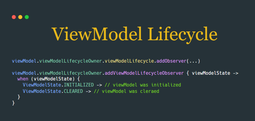 ViewModel-Lifecycle