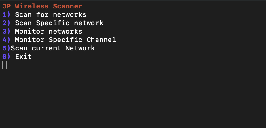 GitHub - jpsanchezl10/JPWirelessScanner: Mac OS Wireless Scaner