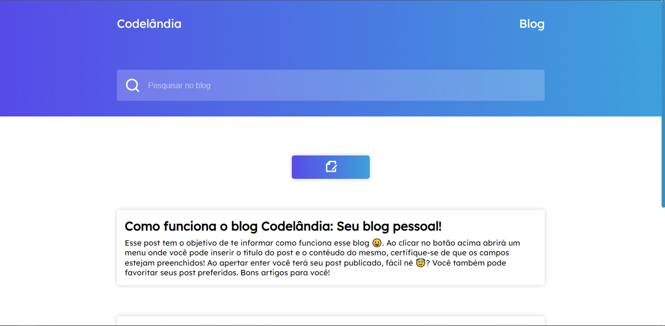 GitHub - viniciusnevescosta/simple-blog: 📝 Codelândia's blog is the ...