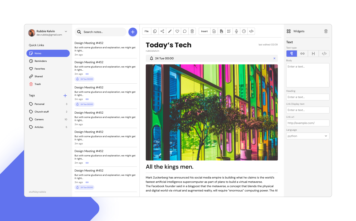 GitHub - rubbieKelvin/webnote: not so boring notes app