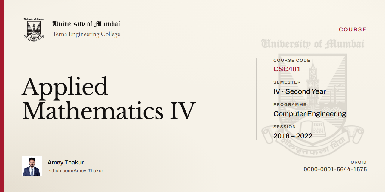 APPLIED-MATHEMATICS-IV