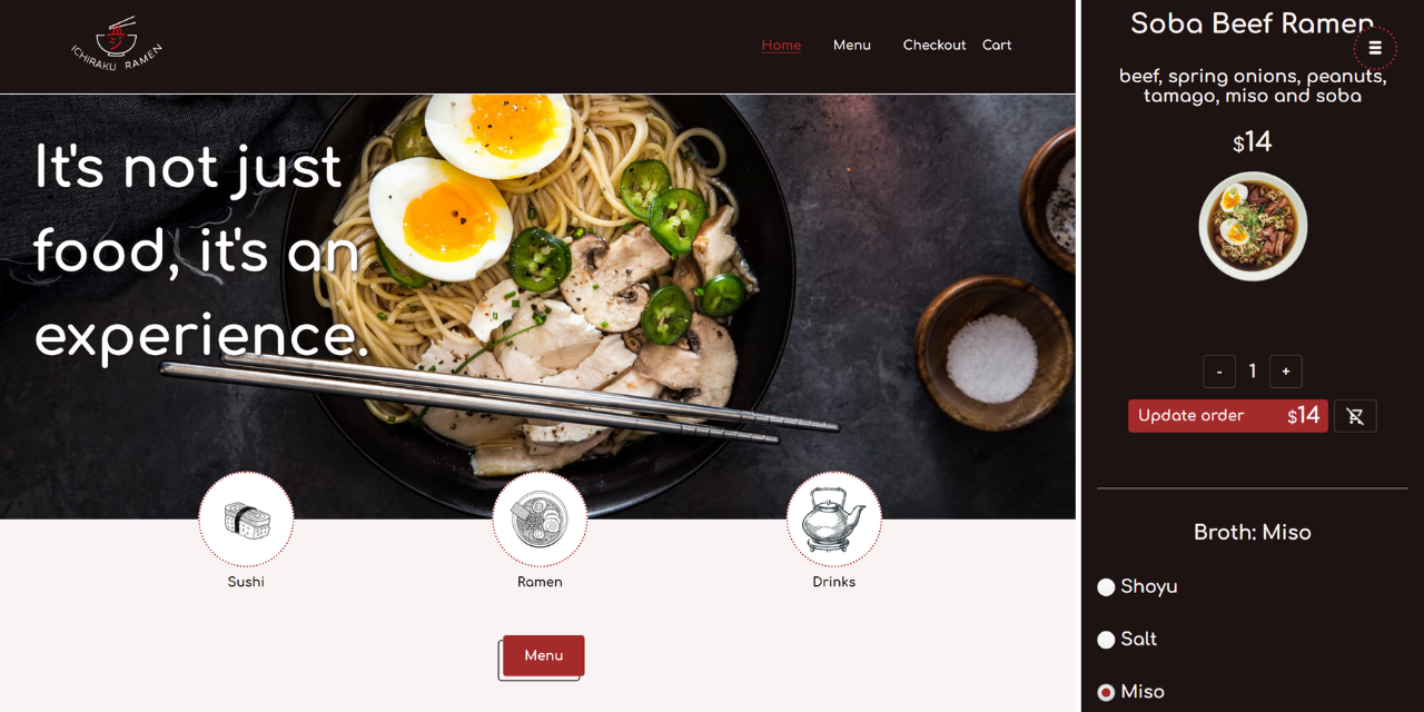 GitHub - Angelina-K/ichiraku-ramen: Restaurant delivery app created ...