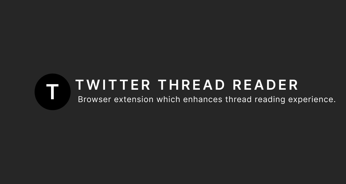 GitHub thevarunraja/twitterthreadreaderwebsite