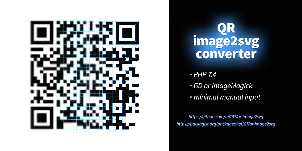 QR image-2-svg converter