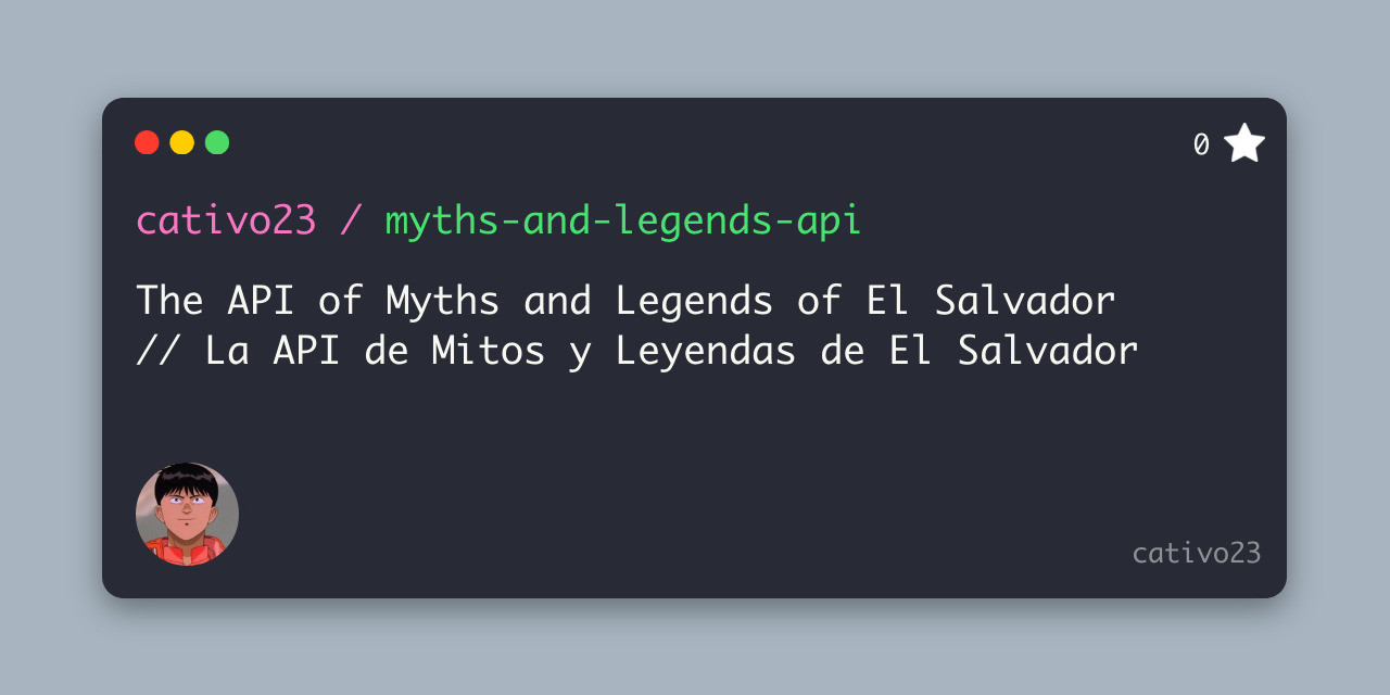 myths-and-legends-api