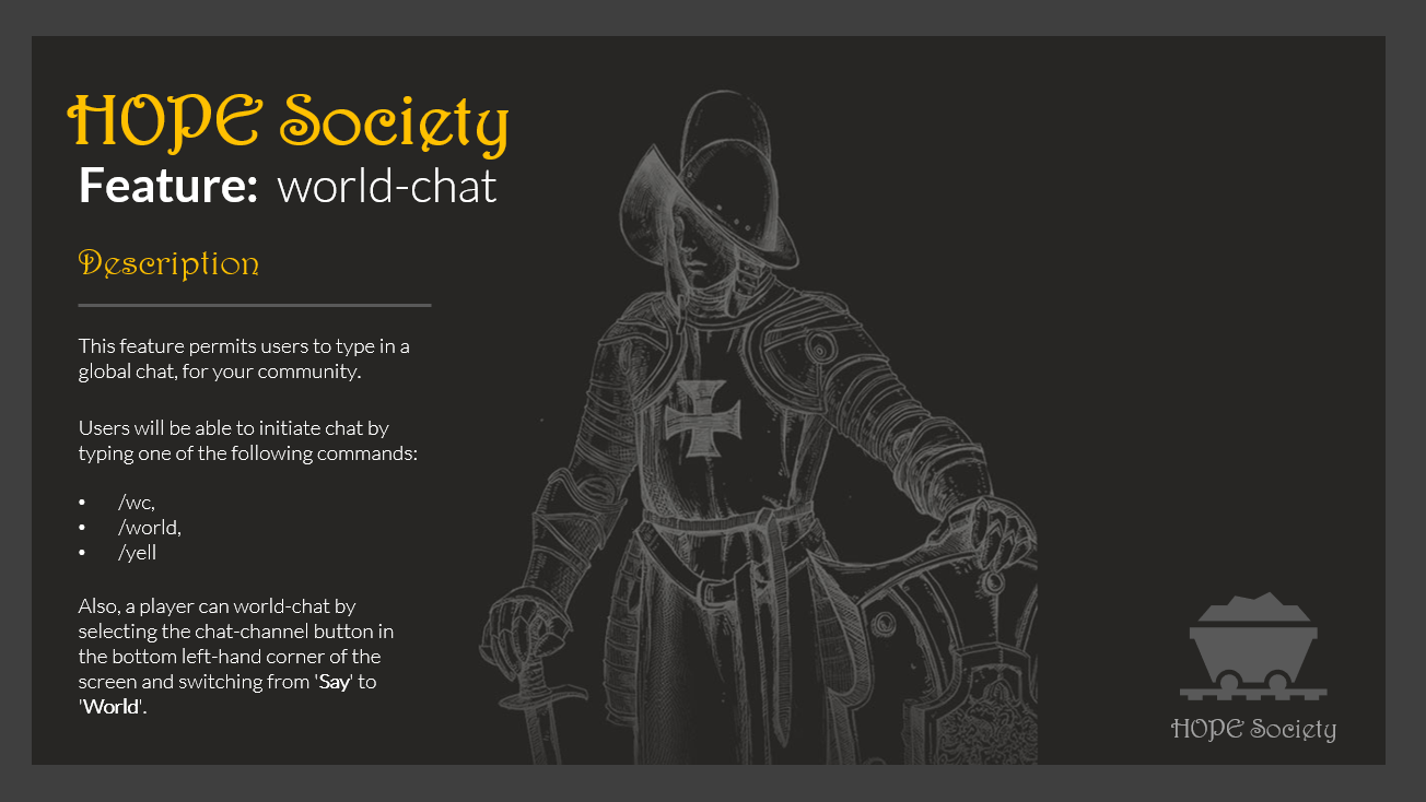 GitHub - Scandallisk/world-chat: Community Server custom development ...