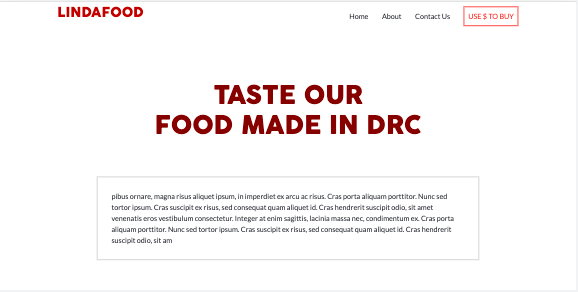 GitHub - keza681/Linda-Foodie: This project is related to the ...