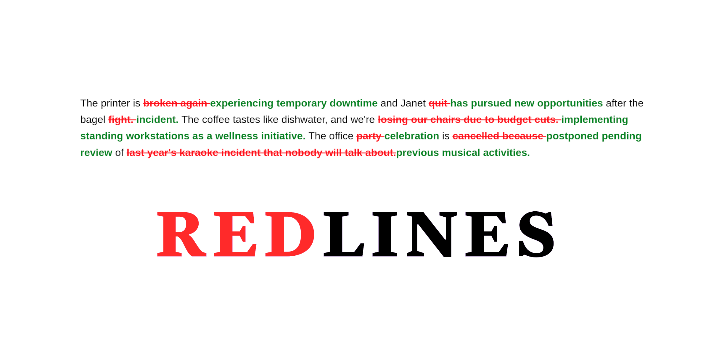 redlines
