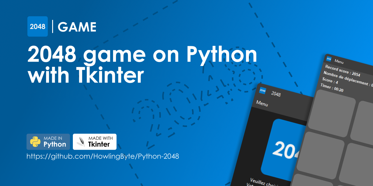 GitHub - HowlingByte/Python-2048: 2048 game on Python with Tkinter