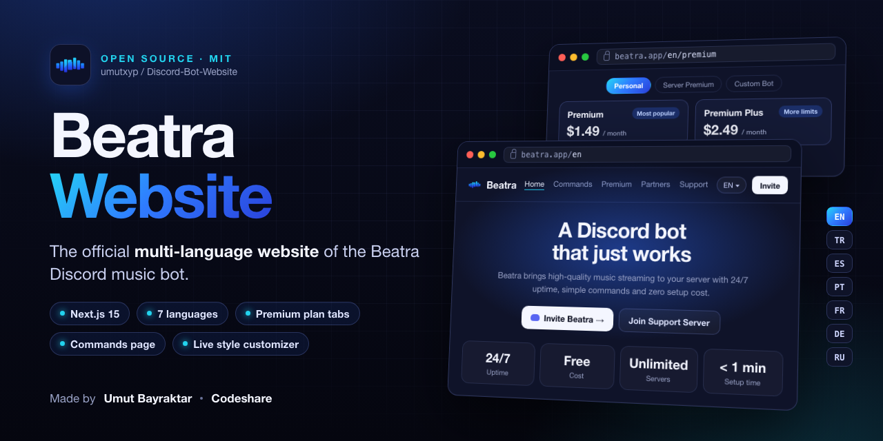 Discord-Bot-Website