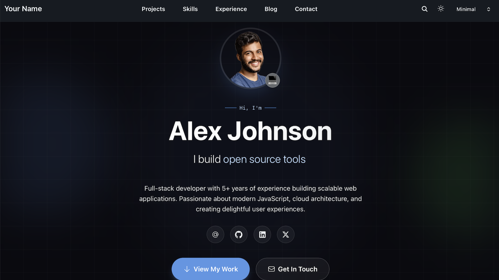 hugo-theme-developer-portfolio