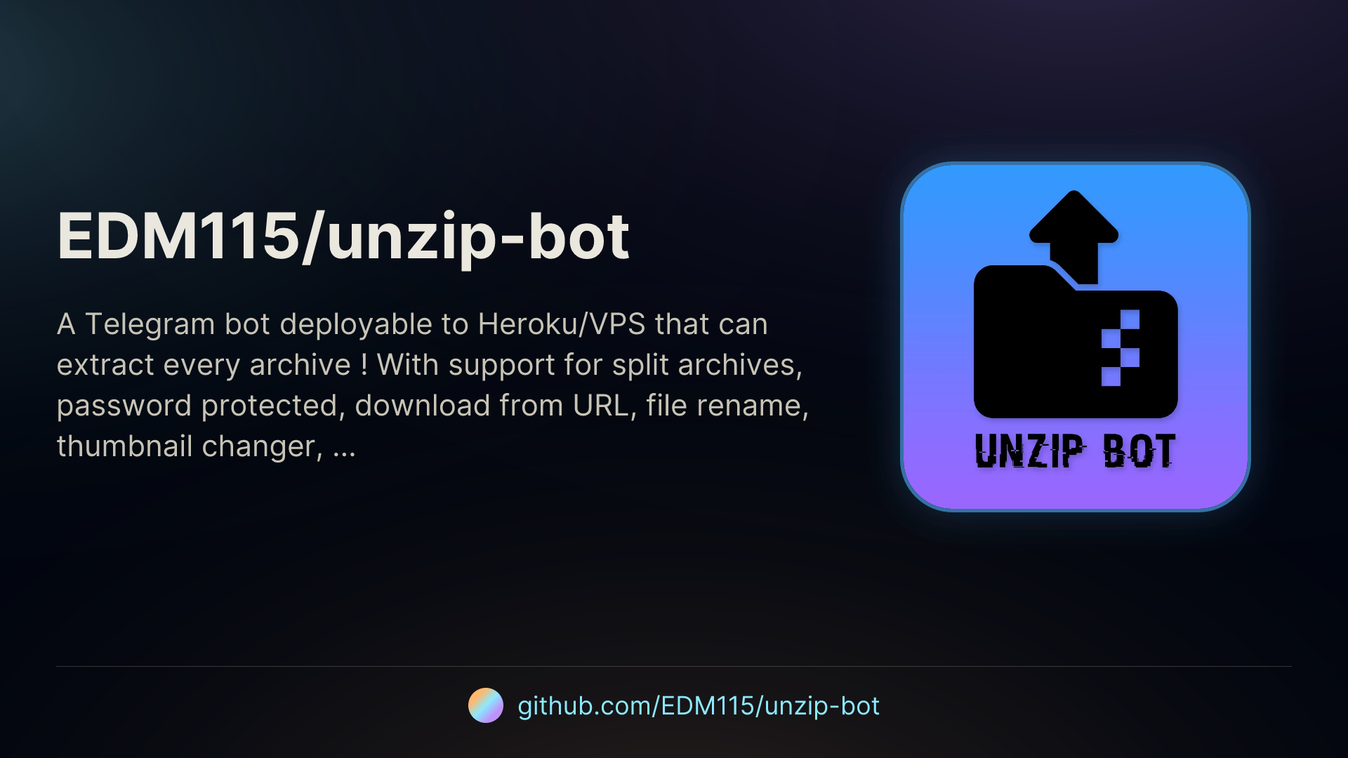unzip-bot