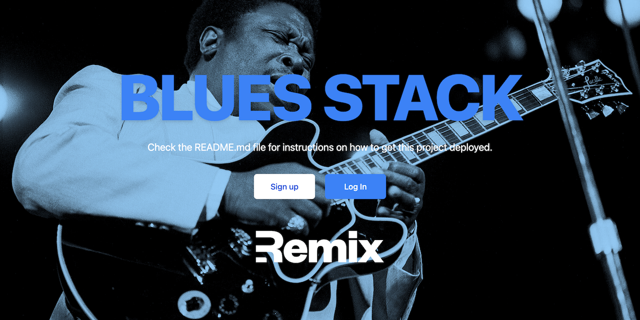 the Remix Blues Stack