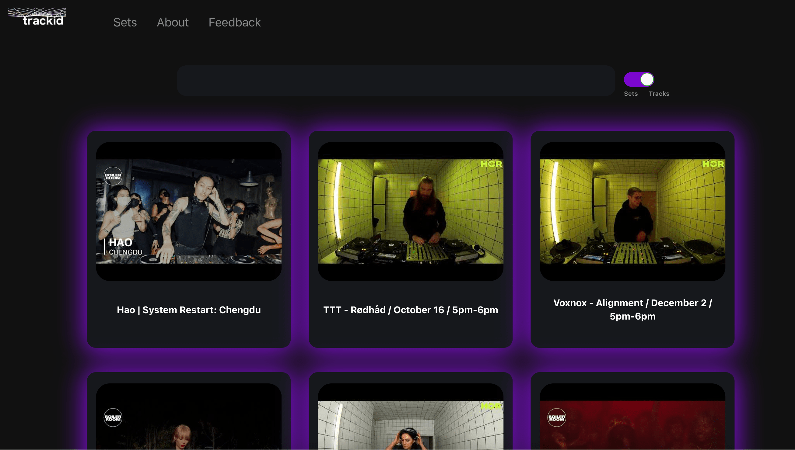 GitHub - rahulgoel97/trackid: TrackID dance music discovery platform