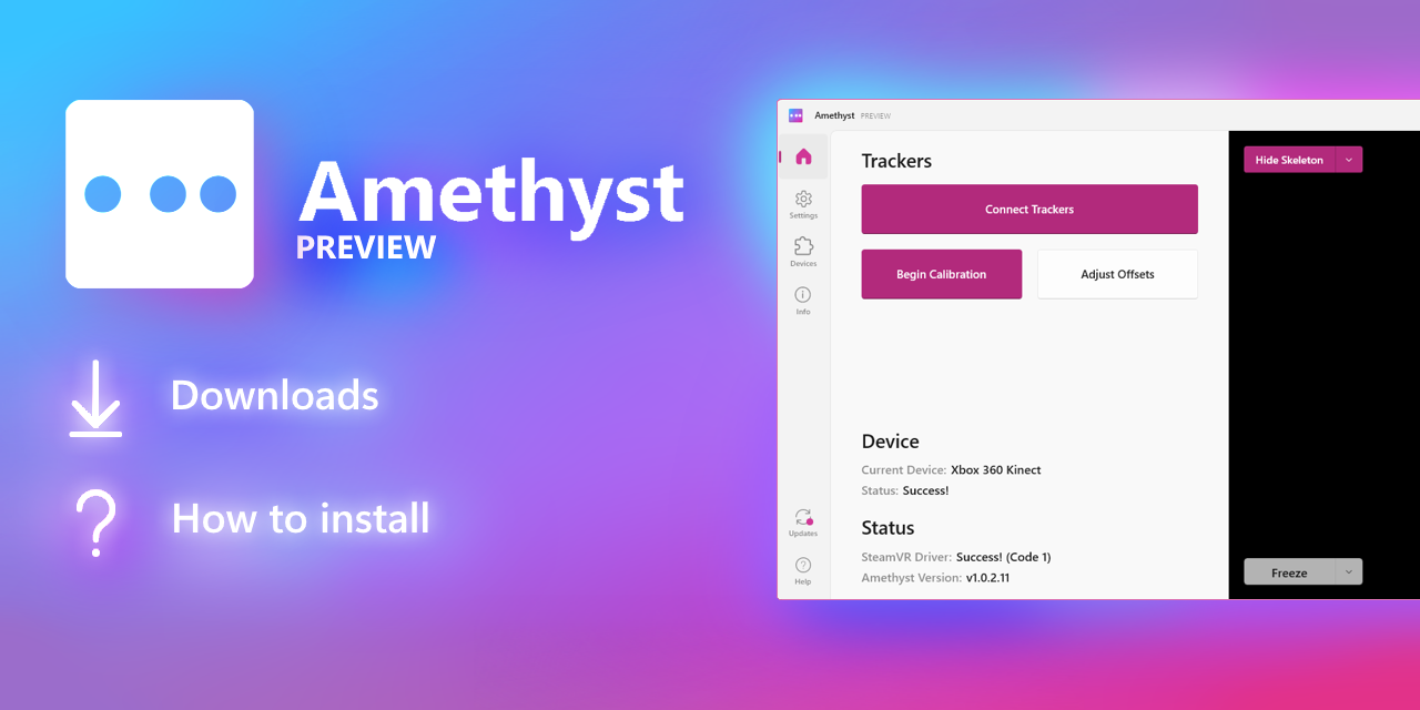 KinectToVR/Amethyst-Releases