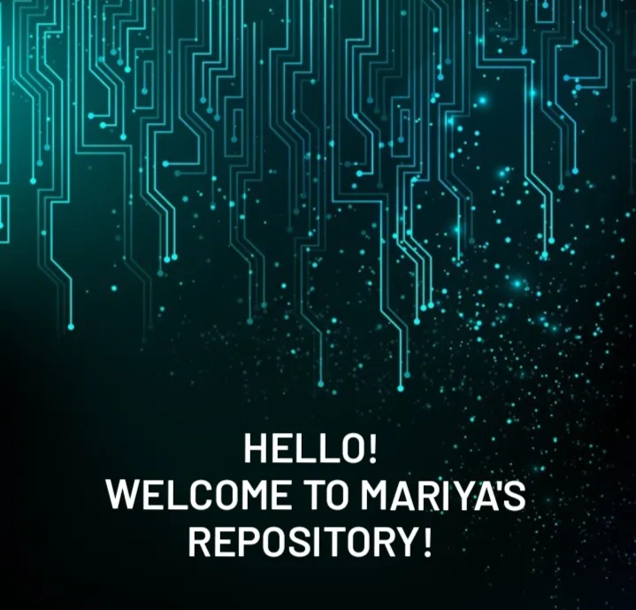 GitHub - mariyalabini/Maria-Amanda-Labini