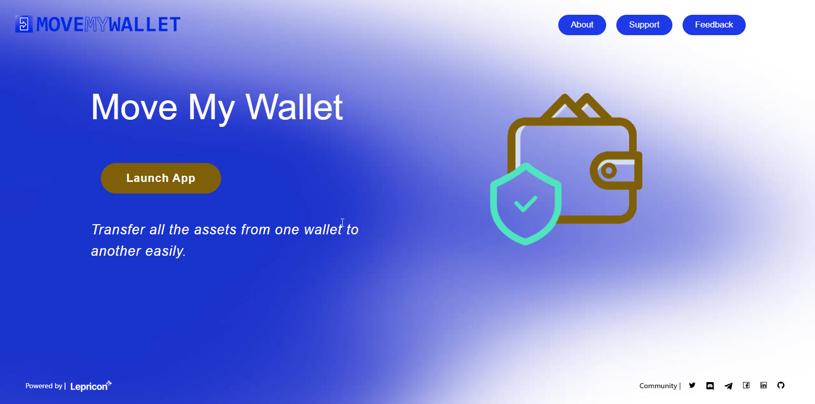 MoveMyWallet-app