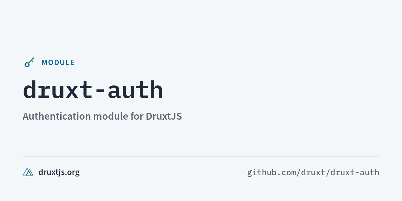 druxt-auth