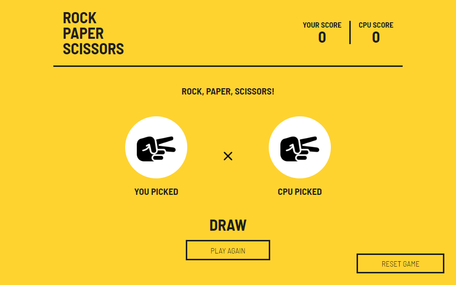 GitHub - kenua/rock-paper-scissors-game