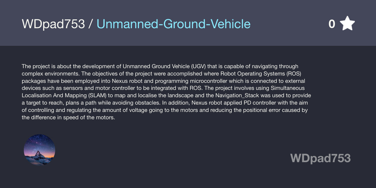 unmanned-ground-vehicle