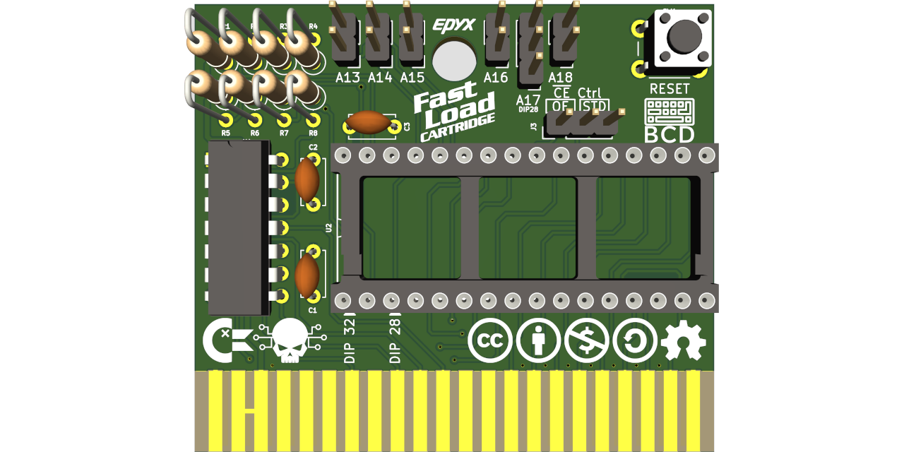 GitHub BeaupreCircuitDesign/c64fastload Epyx FastLoad Cartridge