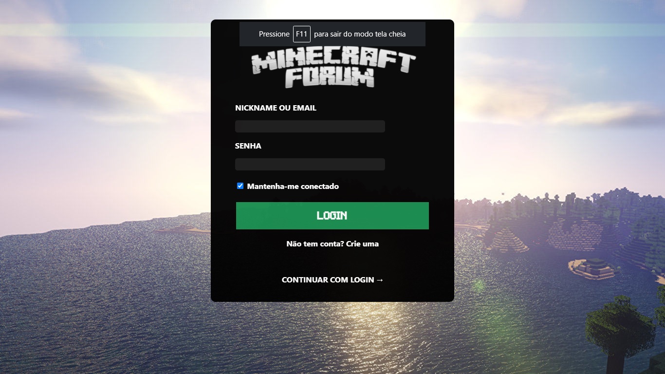 GitHub - brunomartinsx/LOGINMINECRAFTFORUM: login screen of a ...