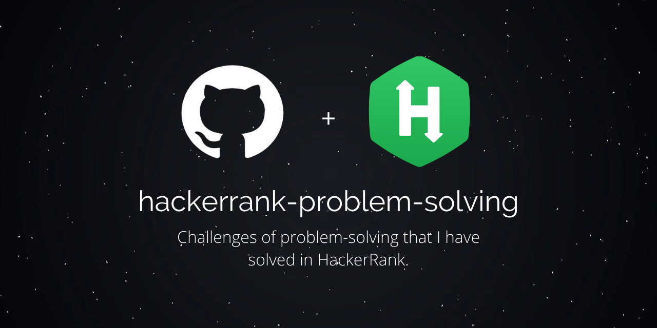 problem solving hackerrank github