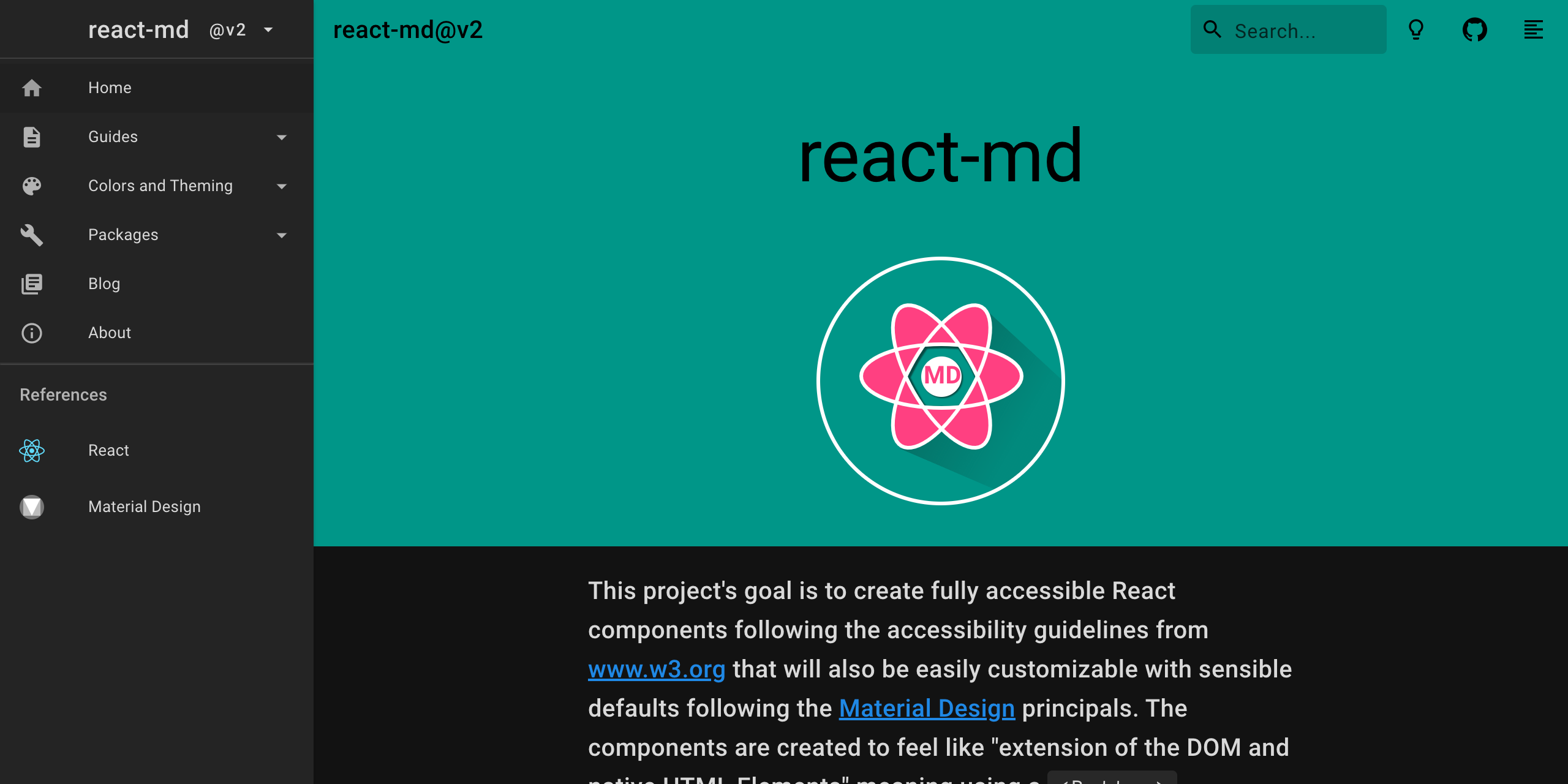 React-Md