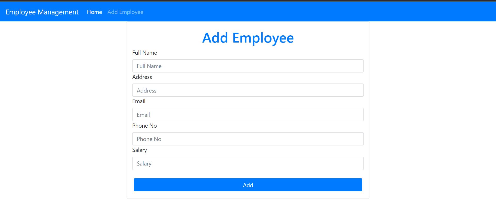 GitHub - Arunendra123/Employee-Management: This project for Employee ...