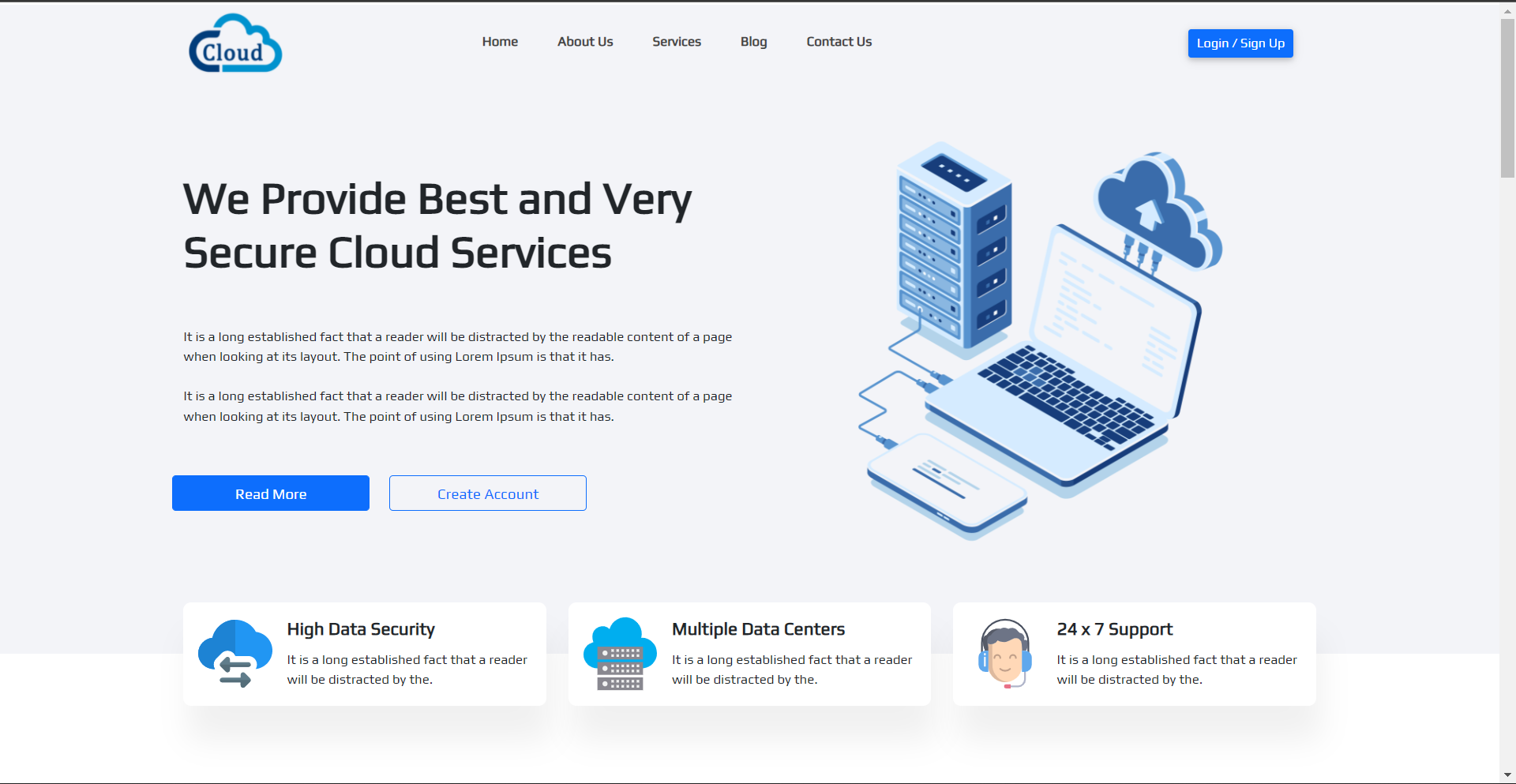 cloud-services-website