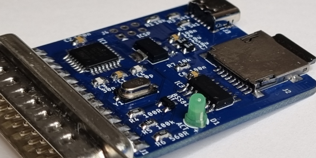 GitHub RetroNynjah/AmigaParallelSD A small MicroSD interface for