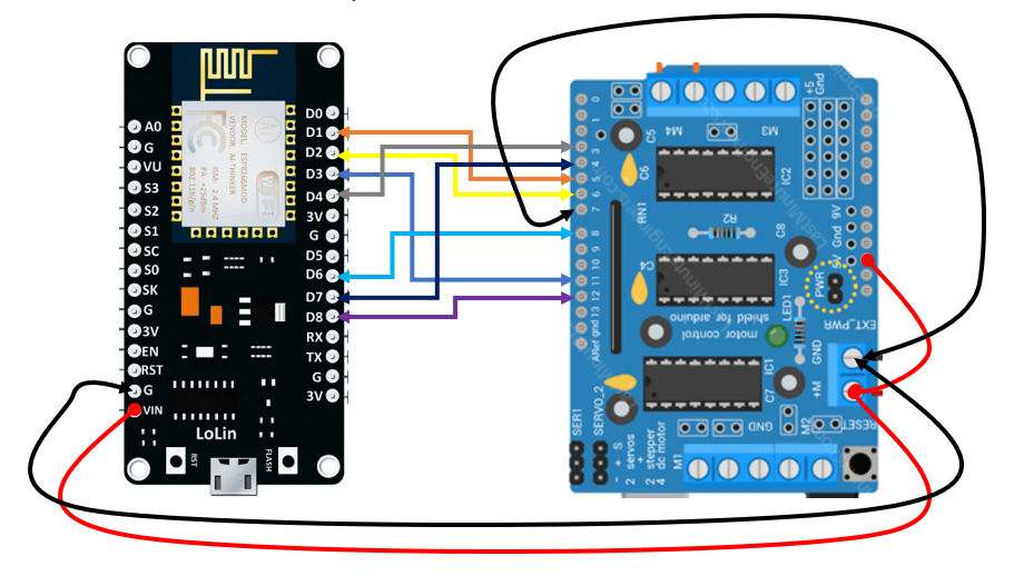 Arduino best sale robot shield