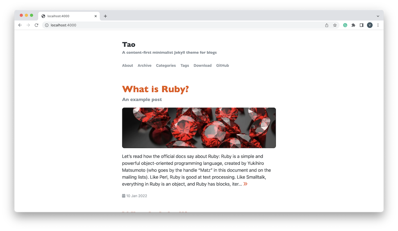 github-vfvong-jekyll-theme-tao-a-content-first-minimalist-jekyll