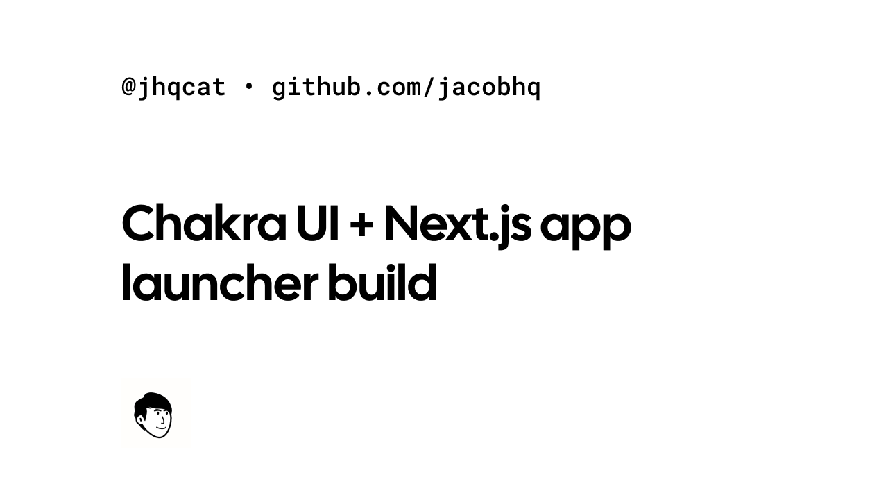 GitHub - jacobhq/app-launcher: The app I'm going to build in this ...
