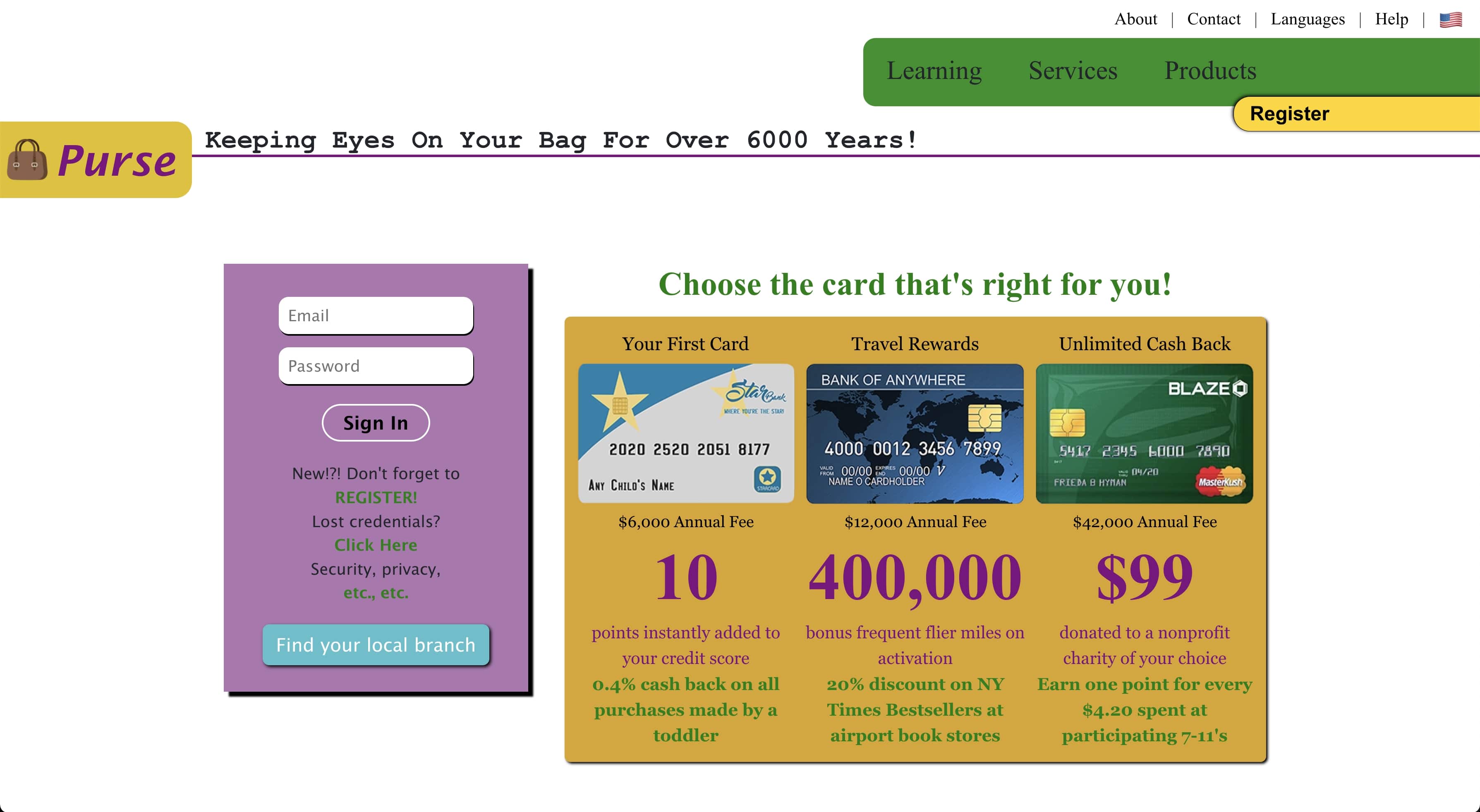 GitHub marksatin1/PurseBanking 💲👜💲 Satirical & featurerich banking