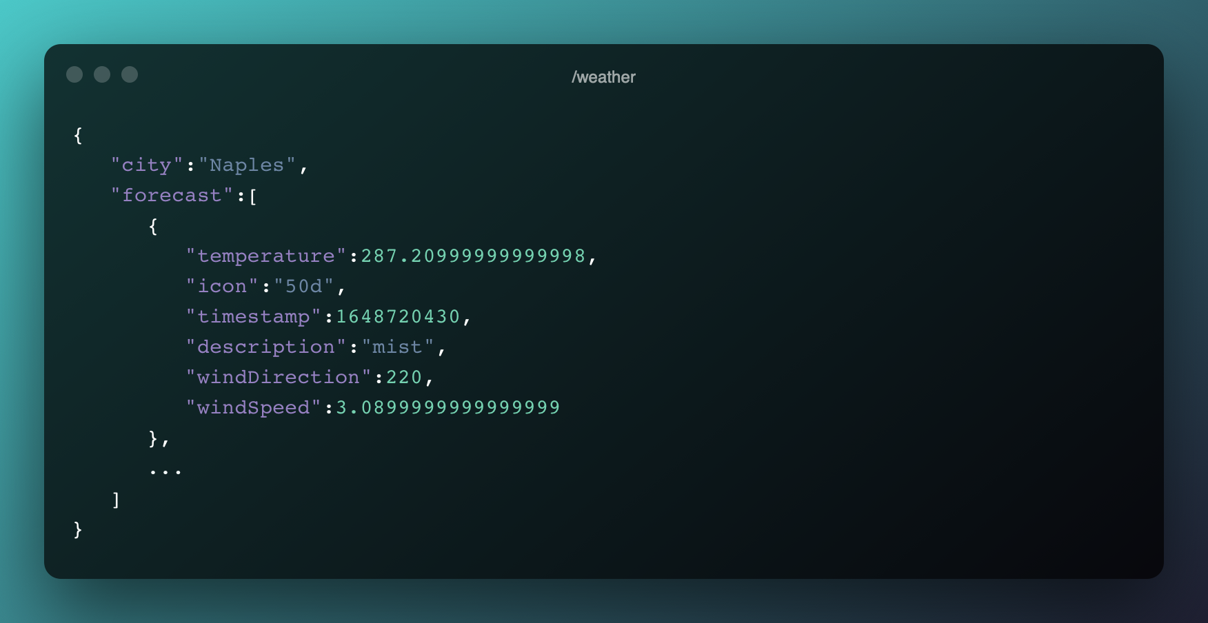 GitHub - MattiaFochesato/VaporWeatherServer: Async/Await in Vapor · GitHub