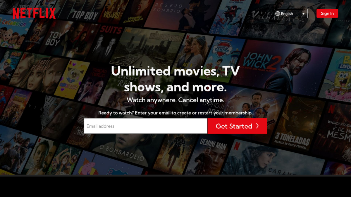 netflix-start-page-clone