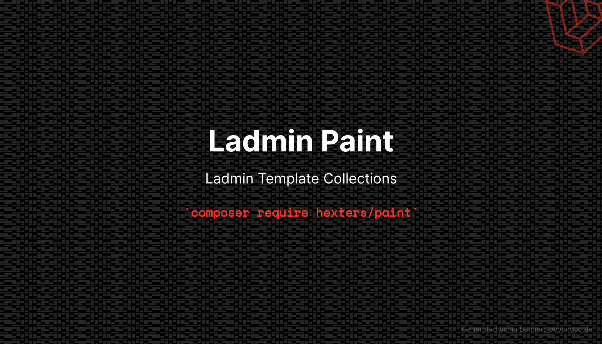 GitHub hexters/paint Ladmin template collections