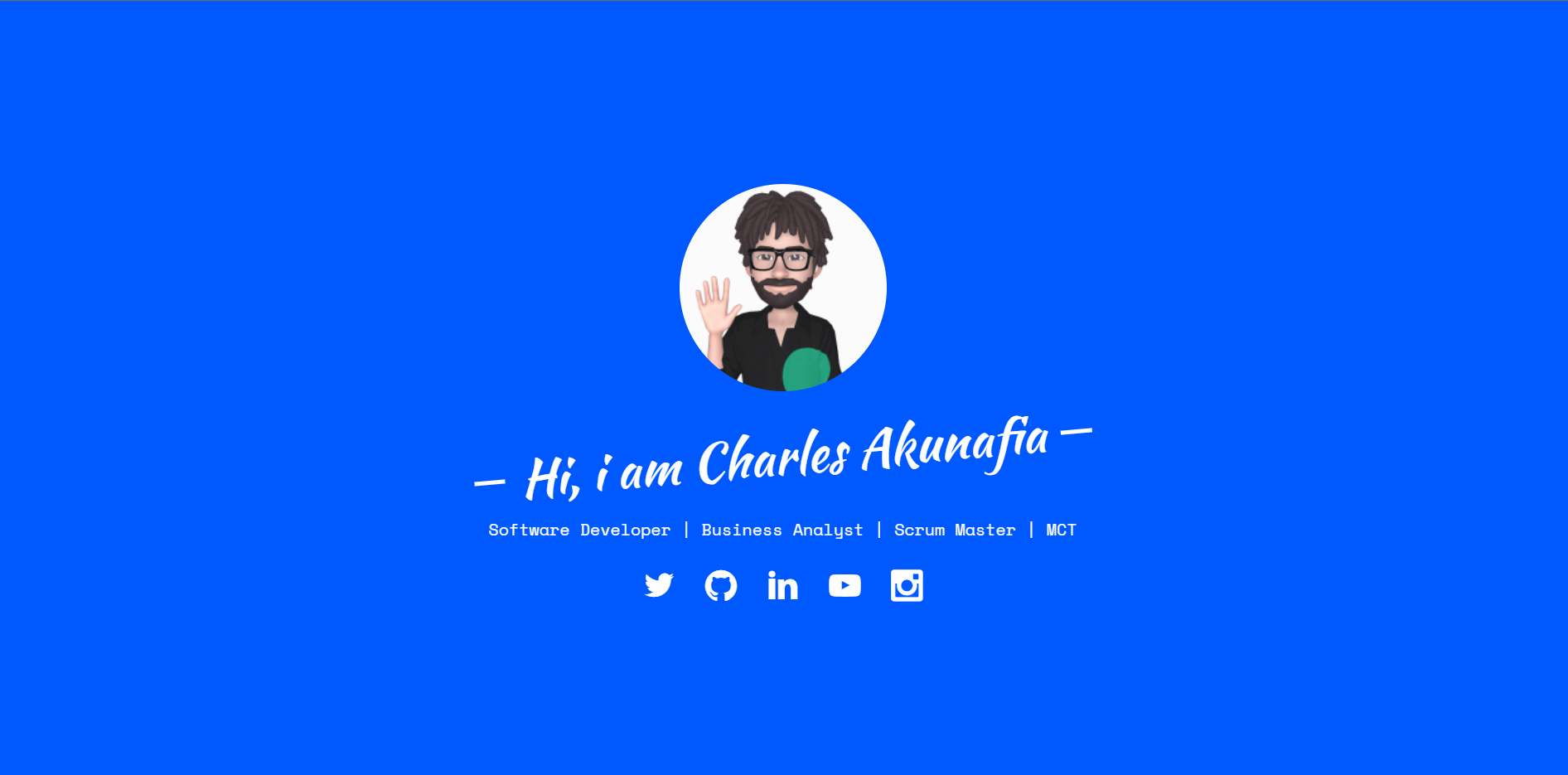 GitHub - charlytp2/my_portfolio: Sample of a resume web portfolio using ...