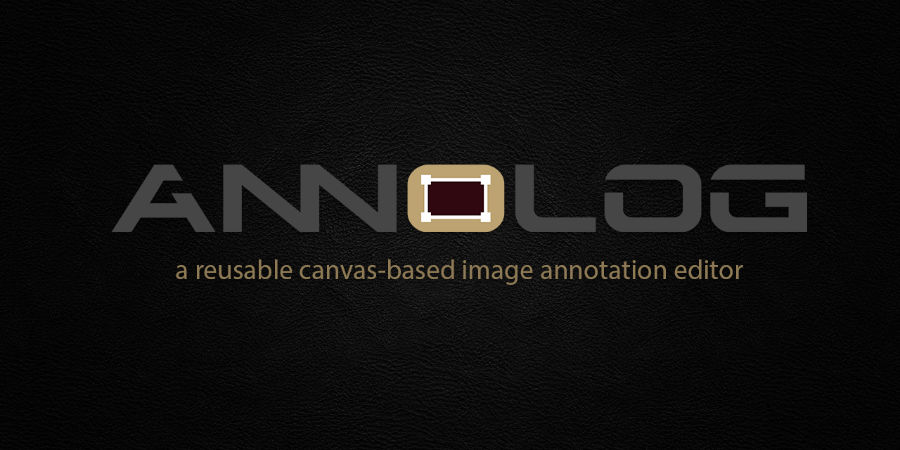GitHub - geocine/annolog: A reusable canvas-based image annotation ...