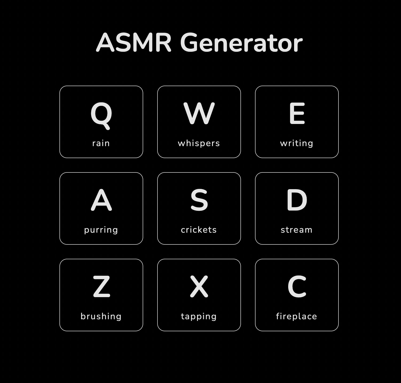 asmr-sound-board