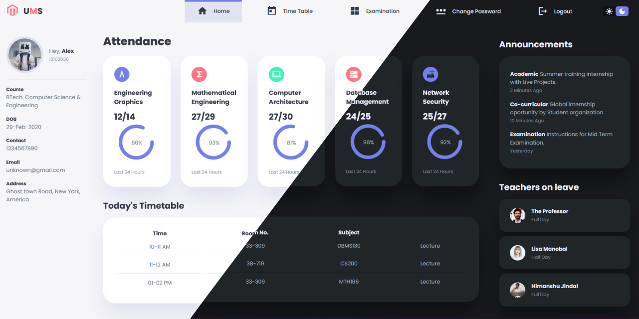 Student-Dashboard