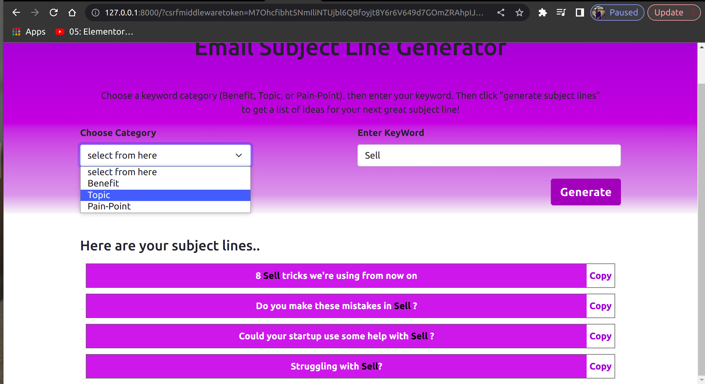 GitHub TahminaTania/Email_subject_generator